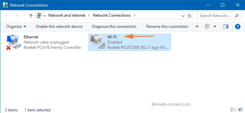 Wifi disable