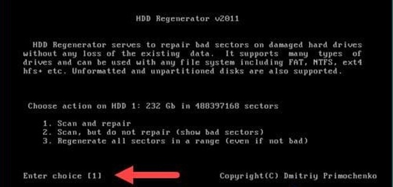 chuong trinh sua loi o cung