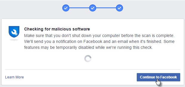 facebook bat quyet virus