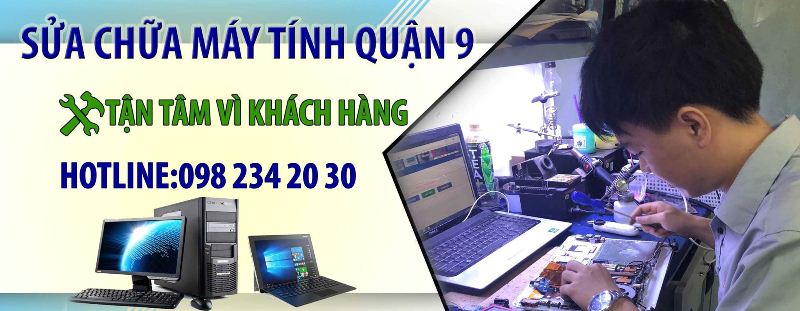 sua laptop tai nha quan 9