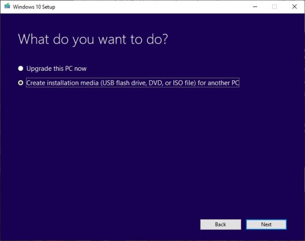 tạo usb c&agrave;i win 10