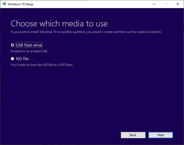 tạo usb cai win 10