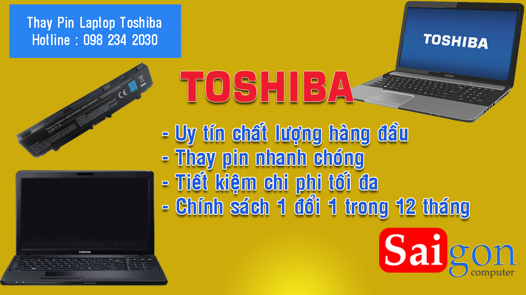 thay pin laptop toshiba