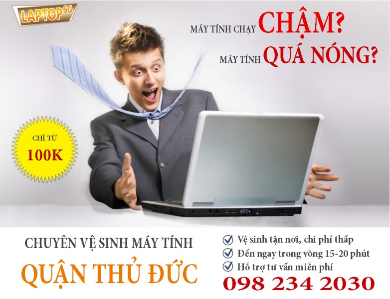 ve sinh laptop tai nha quan thu duc