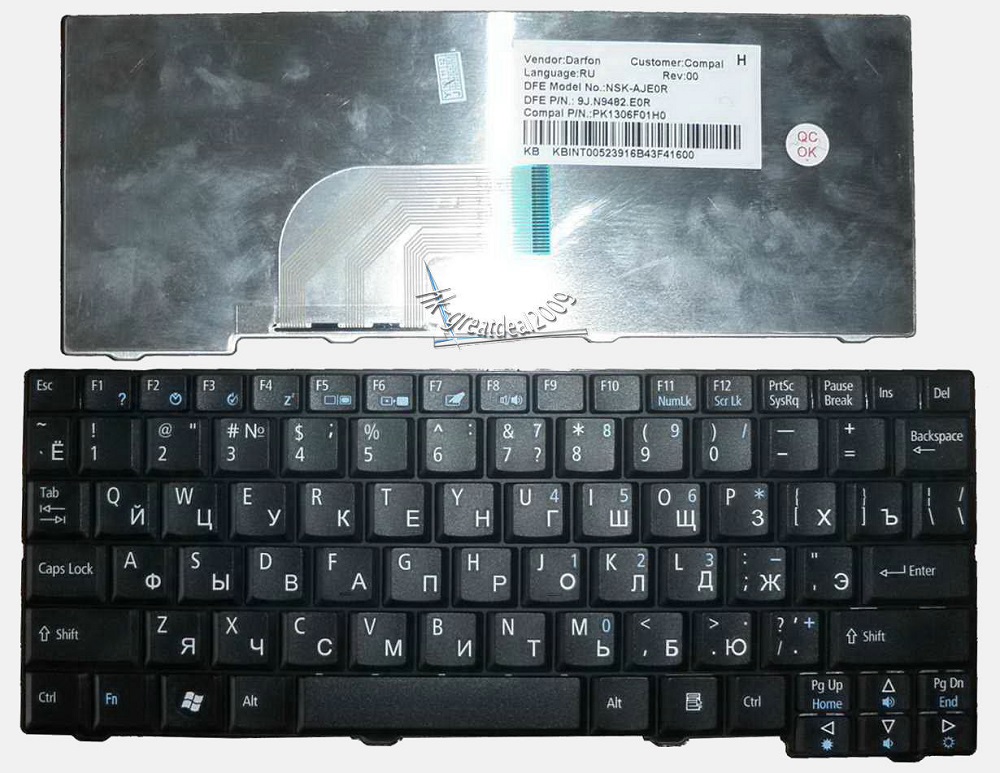 Bàn phím ACER ONE ZG5