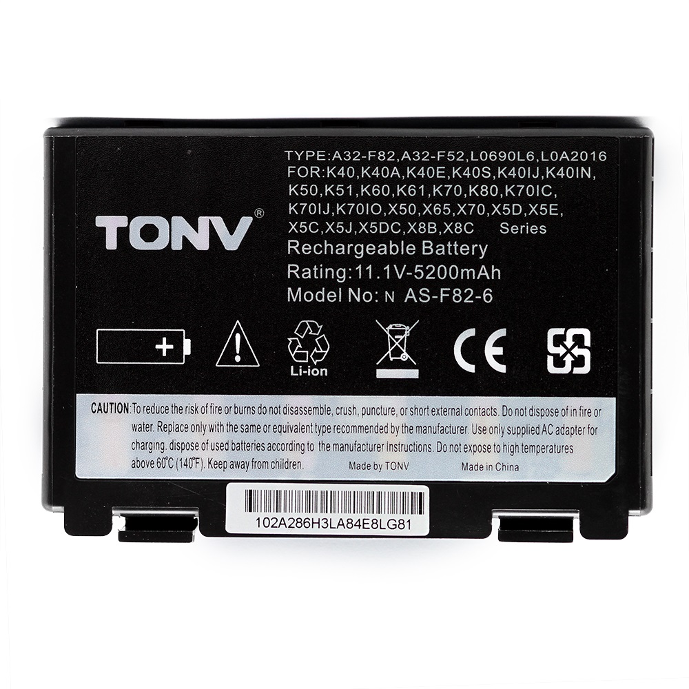 PIN LAPTOP TONV ASUS A32-F82 K40 K40E K40IJ K40IN K50