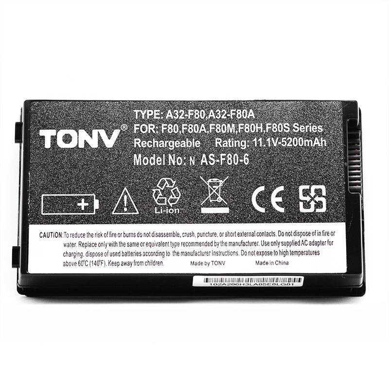 PIN LAPTOP TONV ASUS F80 N80VN N80VC N81VG A32-A8