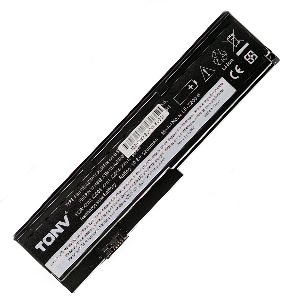 PIN LAPTOP TONV LENOVO THINKPAD X200 X200S X201 X201S