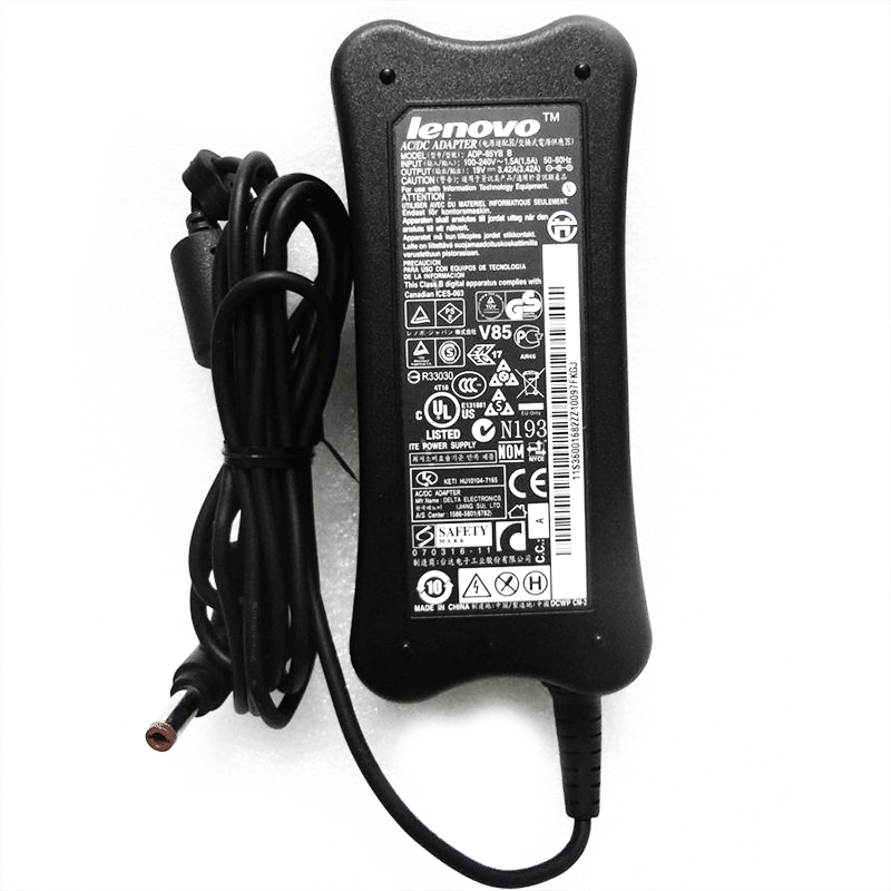 SẠC LAPTOP LENOVO 65W ĐẦU TRÒN 19V – 3.42A