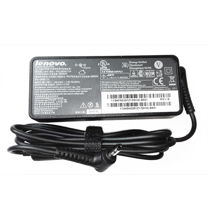 SẠC LAPTOP LENOVO 65W ĐẦU TRÒN 20V – 3.25A